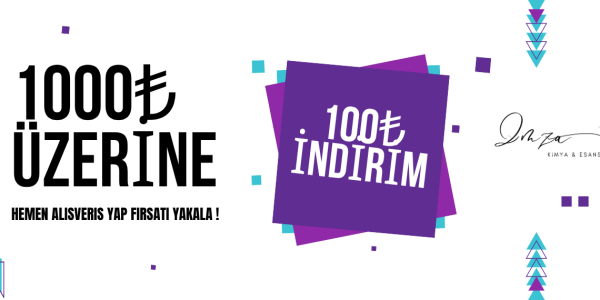 1000 TL Üzeri 100 TL İndirim