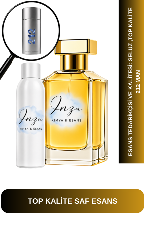212 Man Muadili Top Kalite Parfüm Esansı