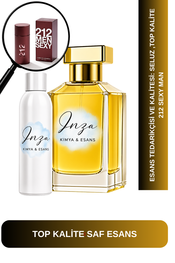 212 Sexy Men Muadili Top Kalite Parfüm Esansı