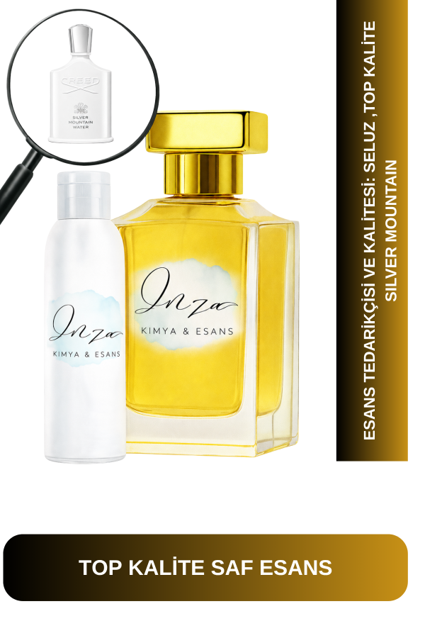 Creed Millesime Silver Mountain Water Muadili Top Kalite Parfüm Esansı