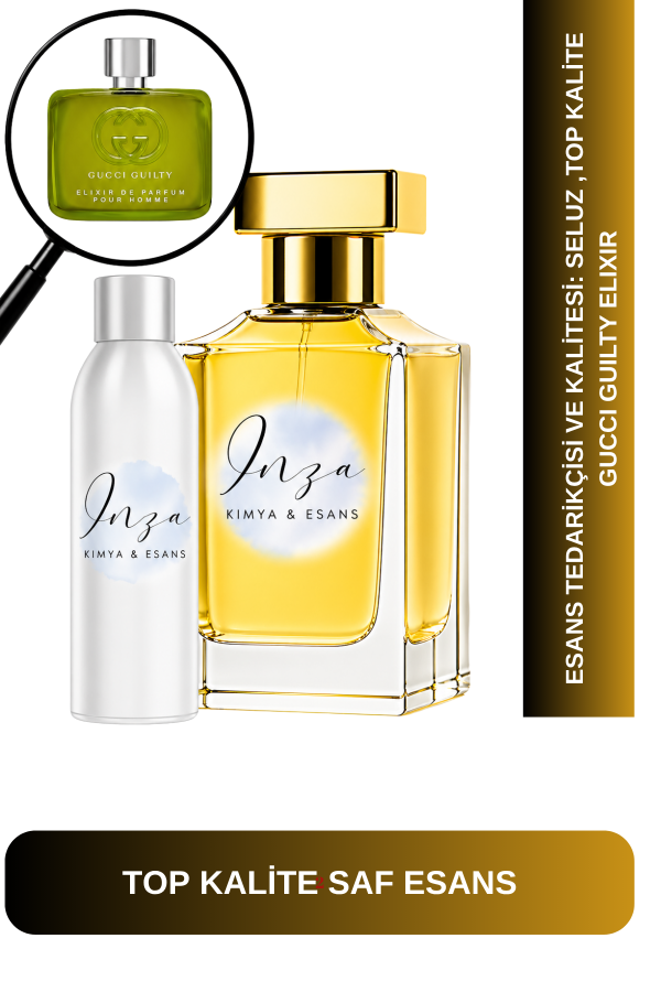Gucci Guilty Elixir Men Muadili Top Kalite Parfüm Esansı
