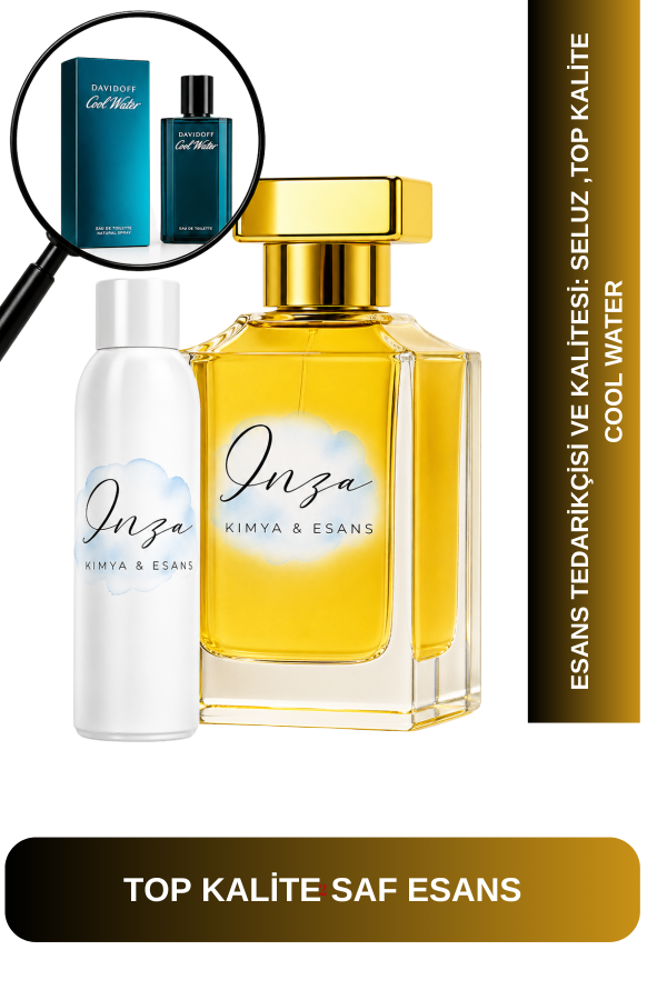 Davidoff Cool Water Muadili Top Kalite Parfüm Esansı