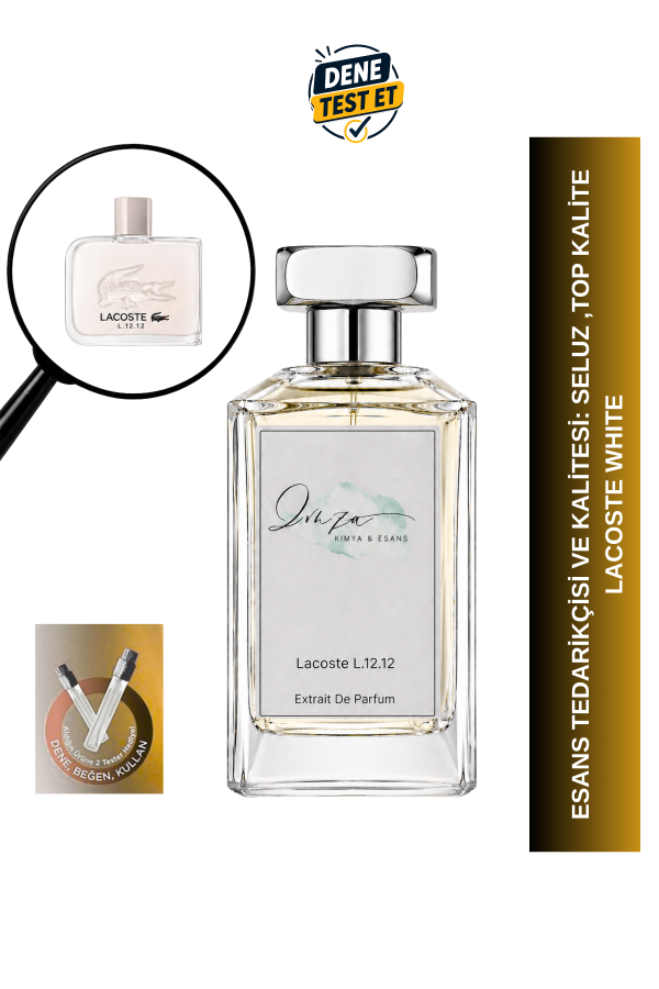 Lacoste White l.12.12 Muadili Premium Extrait De Parfum
