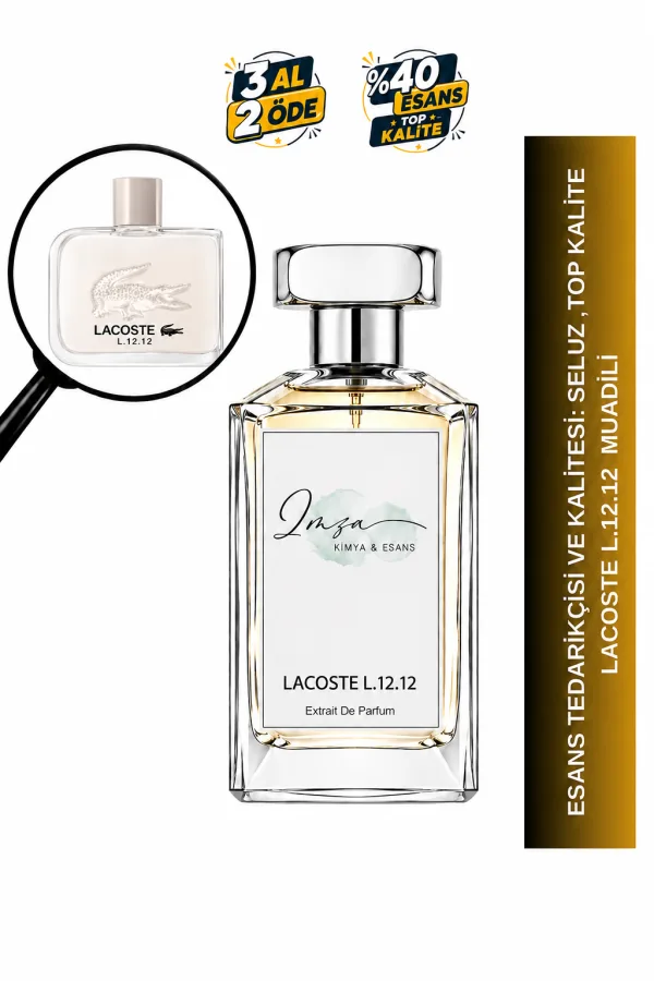 Lacoste White L.12.12 Muadili Premium Extrait De Parfum