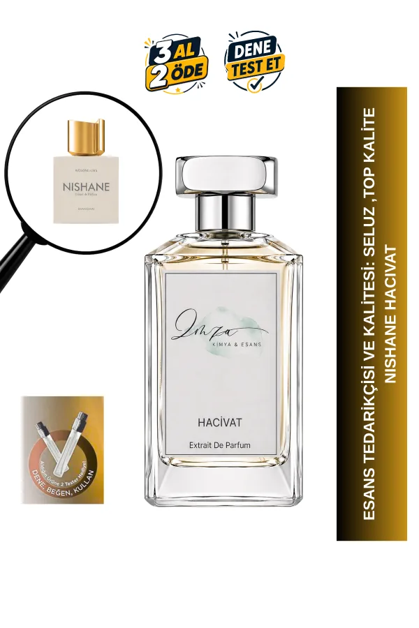 Hacıvat | Bergamot - Ananas - Yasemin - Misk| Ferah ve Dumansı Intense Extrait Unısex Parfüm