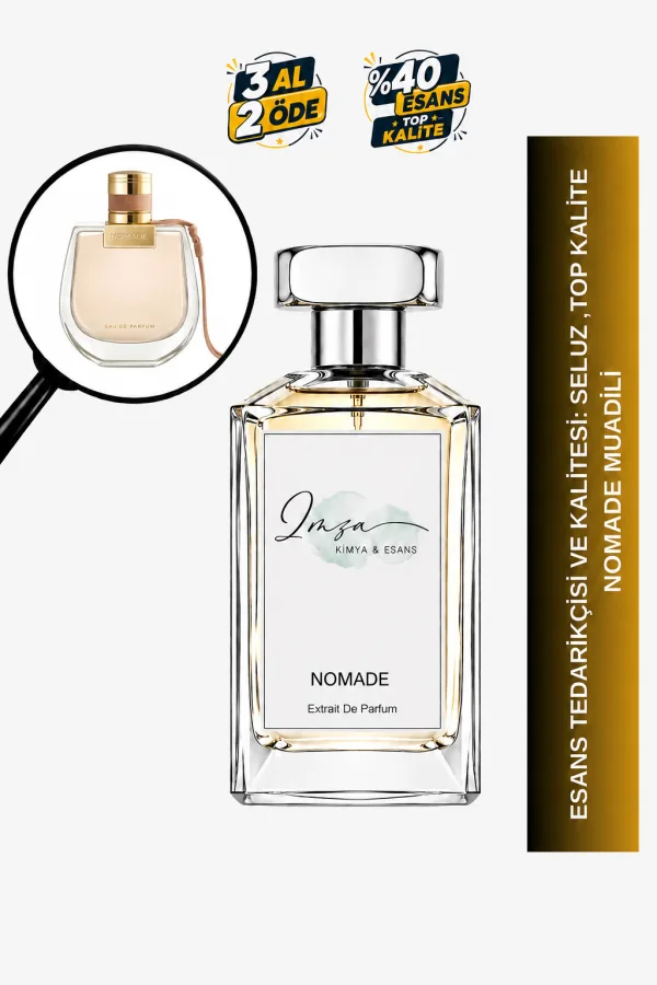 Chloe Nomade Muadili | Gül - Şeftali - Sandal - Amber | Keskin ve Aromatik Intense Kadın Extrait Parfüm