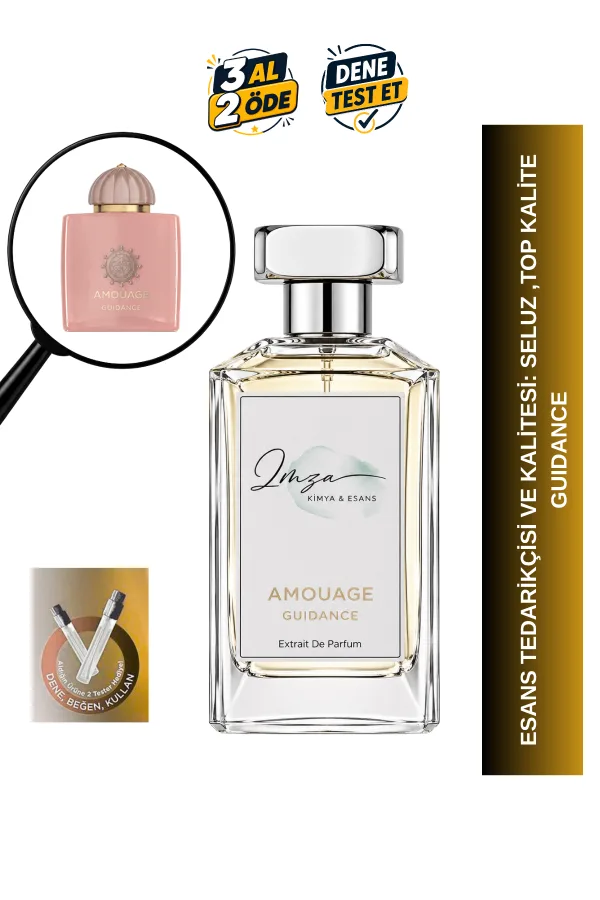 Guidance | Armut - Sandal- Safran - Ambergris | Cazibe ve Derin Kadın Extrait Parfüm