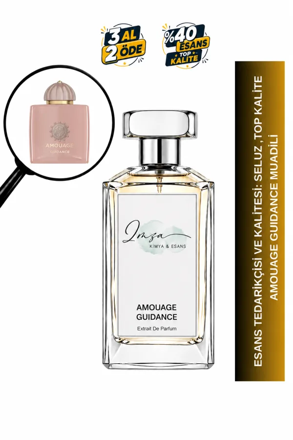 Guidance | Armut - Sandal- Safran - Ambergris | Cazibe ve Derin Kadın Extrait Parfüm