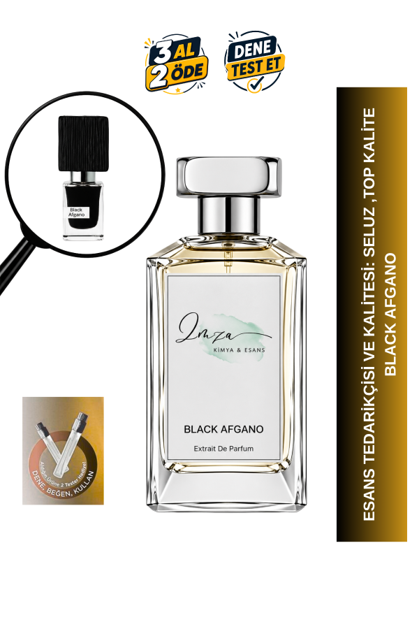 Black Afgano | Reçine - Oud - Tütün - Amber | Aura ve Karanlık Unisex Extrait Parfüm
