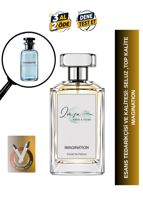 Imagination | Ağaç Kavunu - Neroli - Ambroksan - Bergamot | Keyifli ve Yaz Intense EDP Erkek Parfüm