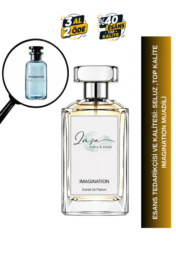 Imagination | Ağaç Kavunu - Neroli - Ambroksan - Bergamot | Keyifli ve Yaz Intense Extrait Erkek Parfüm