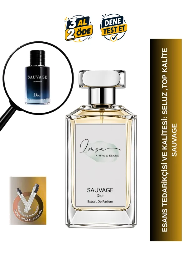 Sauvage | Ambroxan- Misk - Vetiver - Sedir Ağacı | Odunsu ve Oryantal Intense EDP Erkek Parfüm
