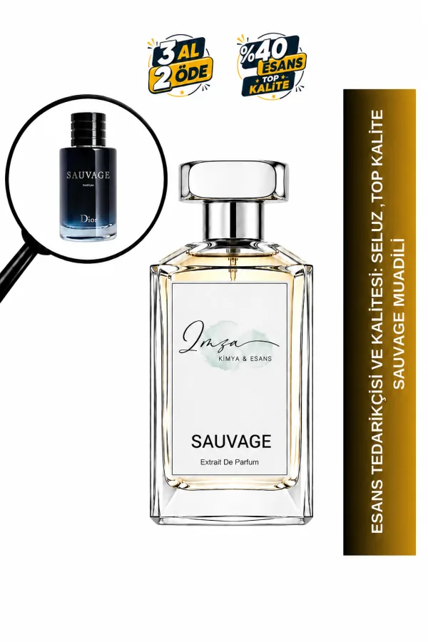 Sauvage | Ambroxan- Misk - Vetiver - Sedir Ağacı | Odunsu ve Oryantal Intense Extrait Erkek Parfüm