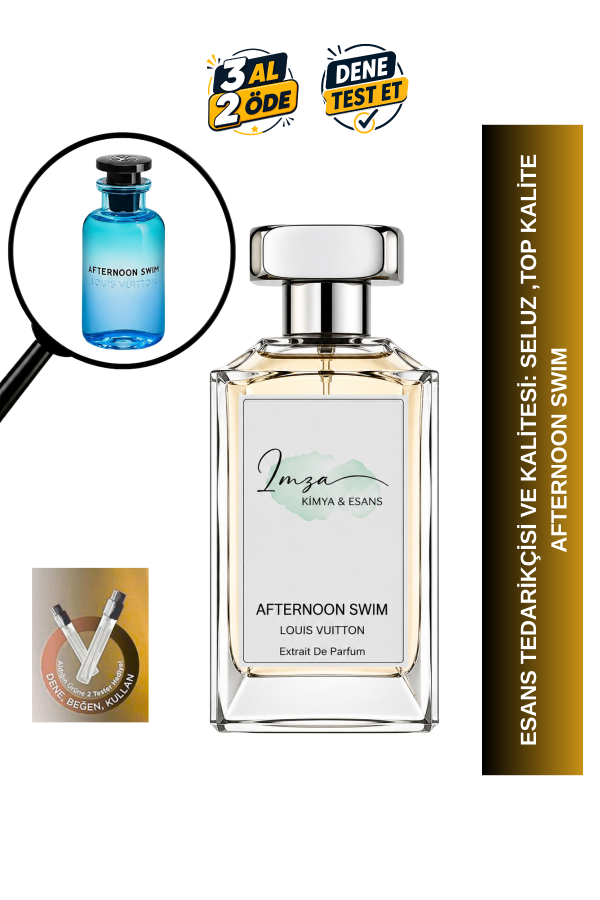 Afternoon Swim | Narenciye - Ambergris - Bergamot | Ferah ve Enerjik Intense Extrait De Parfum