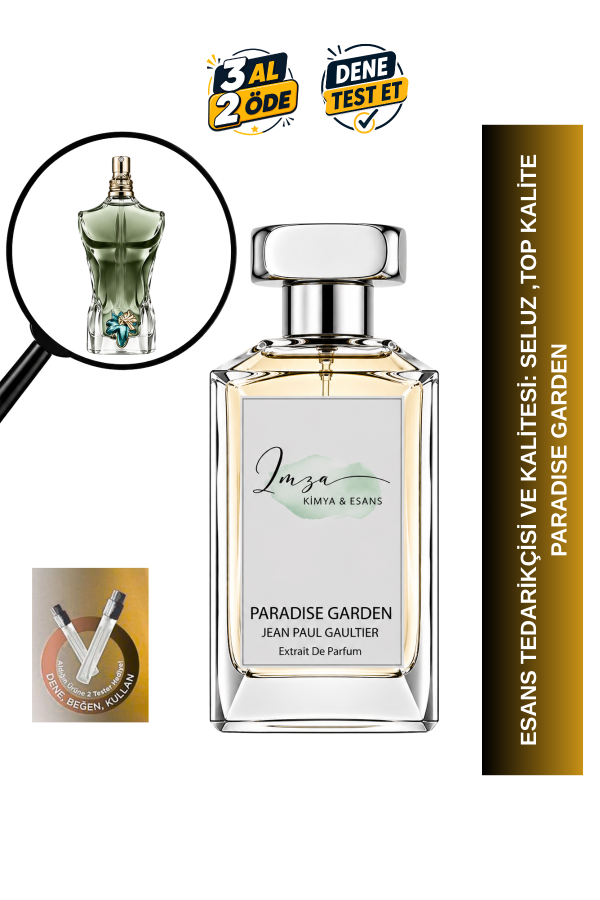 Paradise Garden | Hindistan Cevizi - İncir - Sandal - Vanilya | Şehvetli ve Akustik Extrait De Parfum