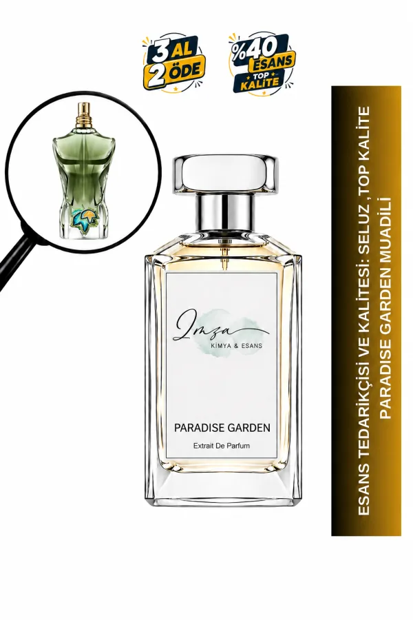 Paradise Garden | Hindistan Cevizi - İncir - Sandal - Vanilya | Şehvetli ve Akustik Extrait De Parfum