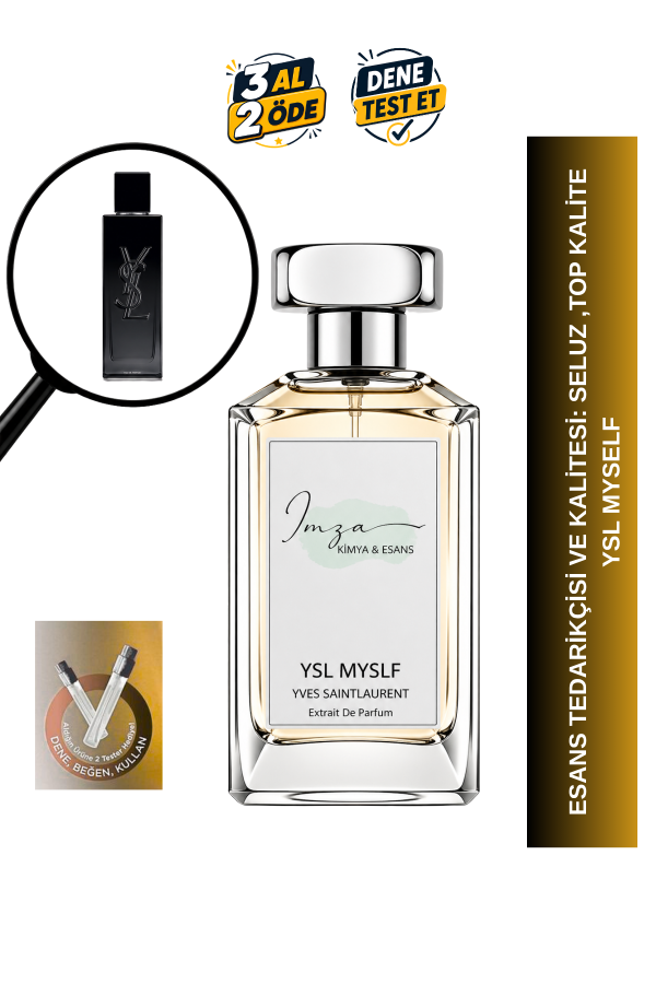 Myself | Portakal - Bergamot - Misk - Amber | Işıltılı ve İz Bırakan Erkek Extrait Parfüm