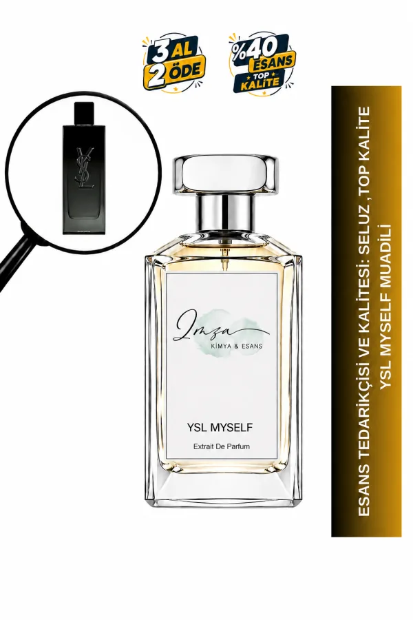 Myself | Portakal - Bergamot - Misk - Amber | Işıltılı ve İz Bırakan Erkek Extrait Parfüm