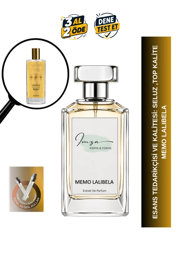 Lalibela | Hindistan Cevizi - Orkide - Paçuli - Gül| Yumuşak ve Ferah Intense Unisex Extrait Parfüm