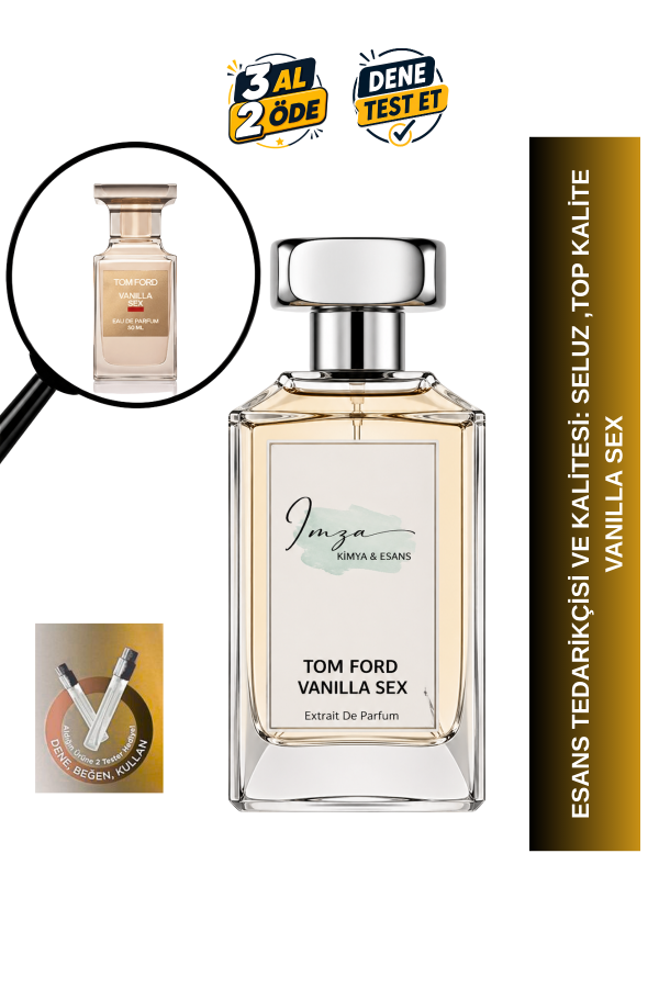 Tom Ford Vanilla Sex | Vanilya - Amber - Pembe Biber - Tütsü | Yoğun ve Egzotik Intense Extrait Parfüm