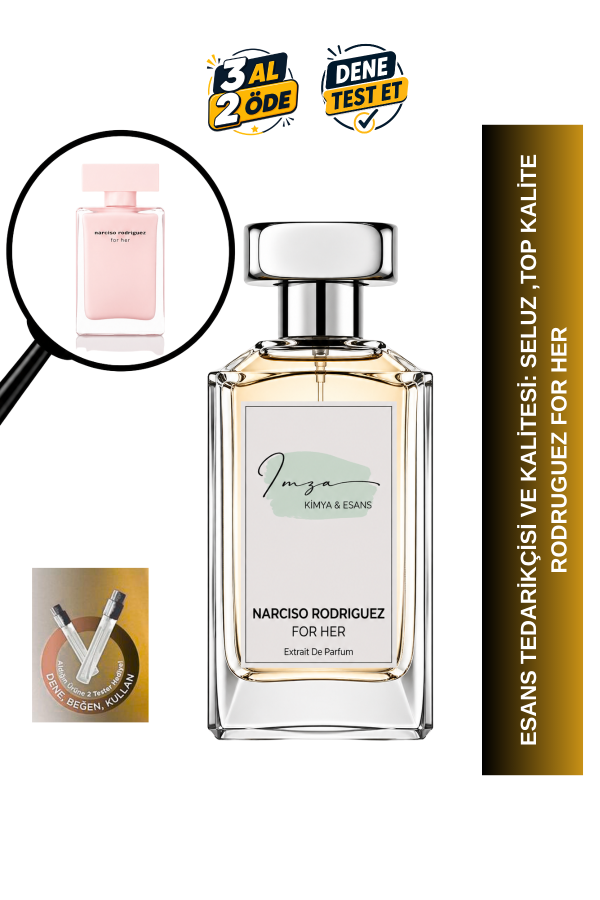 Rodriguez For Her | Vişne -Frezya - Vanilya - Misk | Etkileyici ve Gizemli Kadın Extrait Parfüm