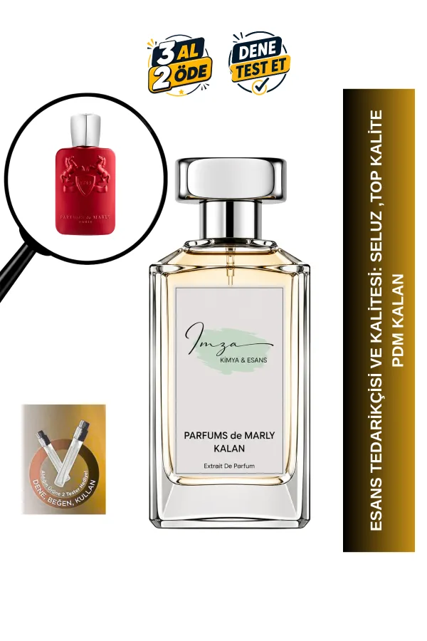 PDM Kalan | Kan Portakalı - Lavanta - Sandal - Amber | Başrol ve Enerjik Intense Extrait Parfüm