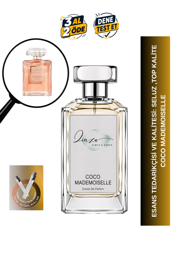 Coco Mademoiselle | Mandalina - Mimoza - Yasemin - Misk | Güçlü ve Ferah Kadın Extrait Parfüm