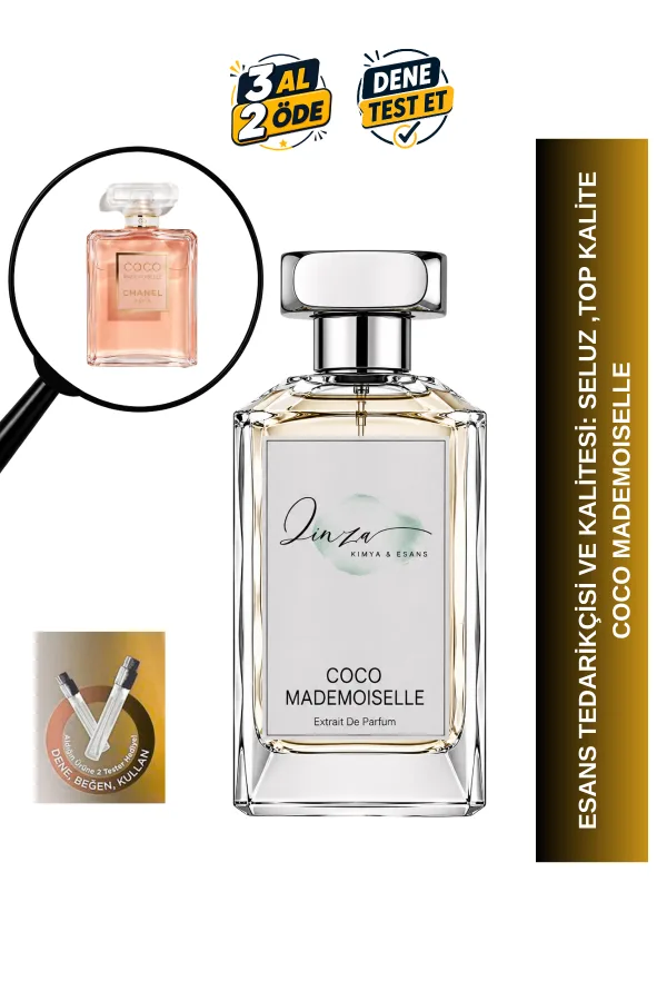 Coco Mademoiselle | Mandalina - Mimoza - Yasemin - Misk | Güçlü ve Ferah Kadın Extrait Parfüm