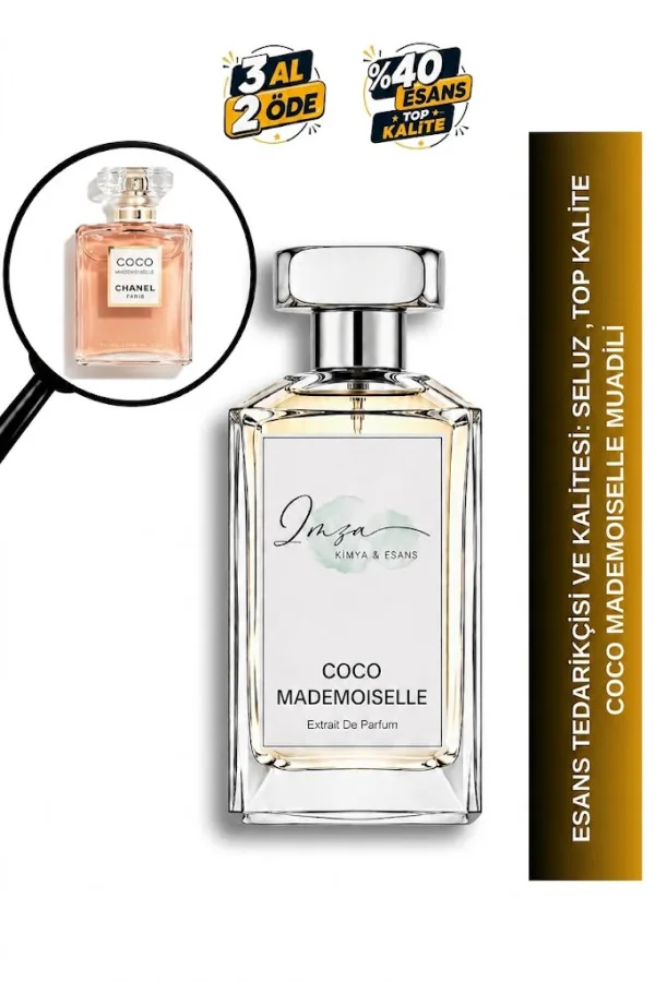 Coco Mademoiselle | Mandalina - Mimoza - Yasemin - Misk | Güçlü ve Ferah Kadın Extrait Parfüm