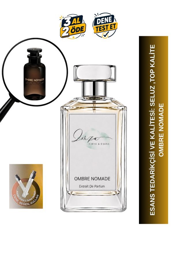 Louis Vuitton Ombre Nomade | Oud - Amber - Ahududu - Kehribar| Romantik ve Sofistike Intense Extrait Erkek Parfüm