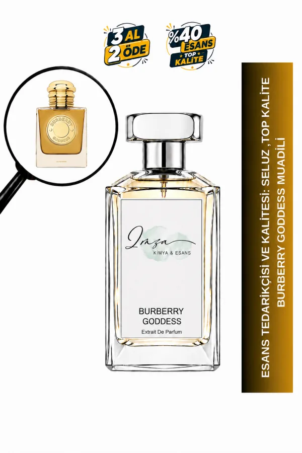 Burberry Goddess | Yoğun Vanilya - Amber - Gül - Sedir Ağacı | Aromatik ve Gurme Intense EDP Kadın Parfüm