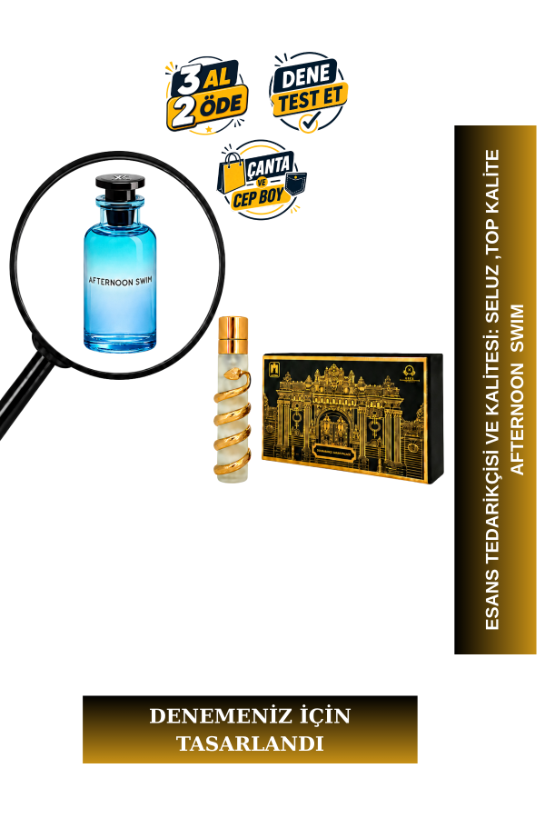 Louis Vuitton Afternoon Swim Tanışma | Narenciye - Ambergris - Bergamot | Ferah ve Enerjik Intense Extrait De Parfum