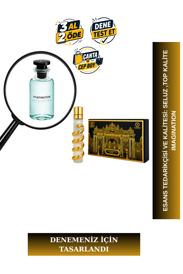 Louis Vuitton Imagination Tanışma | Ağaç Kavunu - Neroli - Ambroksan - Bergamot | Keyifli ve Yaz Intense EDP Erkek Parfüm