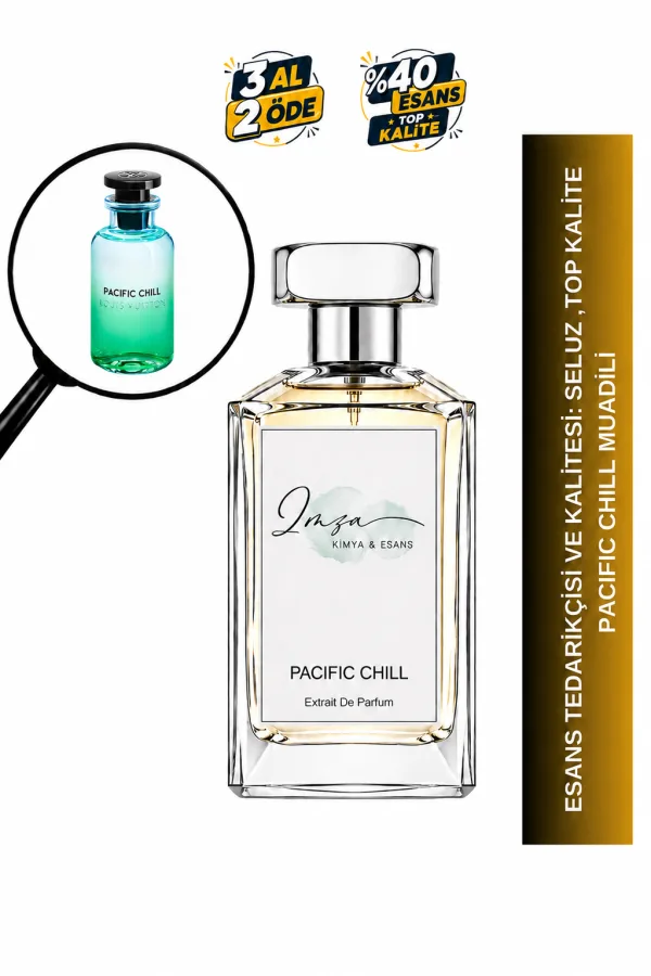 Pacific Chill | Nane - Limon - Siyah Frenk Üzümü | Ferah ve Huzurlu Intense Extrait De Parfum