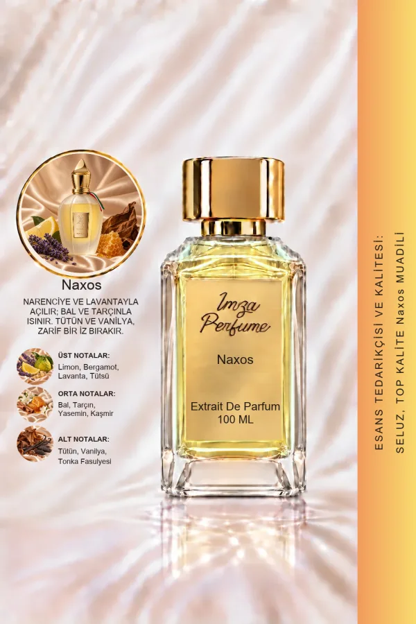 Naxos Muadili | Bal - Tütün - Lavanta | Tatlı ve Karizmatik Intense Extrait De Parfum