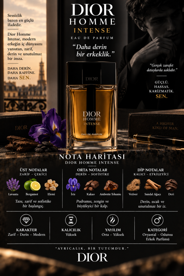 Homme İntense Muadili Parfüm Esansı - Intense Homme 67432 - Üretici Seluz