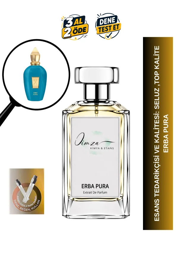 Xerjoff Erba Pura | Portakal - Limon - Vanilya | Meyvemsi ve Büyüleyici Intense Extrait De Parfum