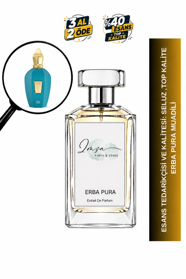 Xerjoff Erba Pura | Portakal - Limon - Vanilya | Meyvemsi ve Büyüleyici Intense Extrait De Parfum