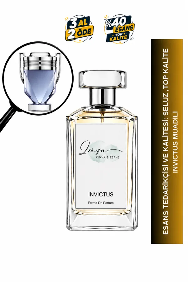Invictus | Greyfurt - Deniz Notaları - Ambergris | Ferah ve Güçlü Intense Extrait De Parfum