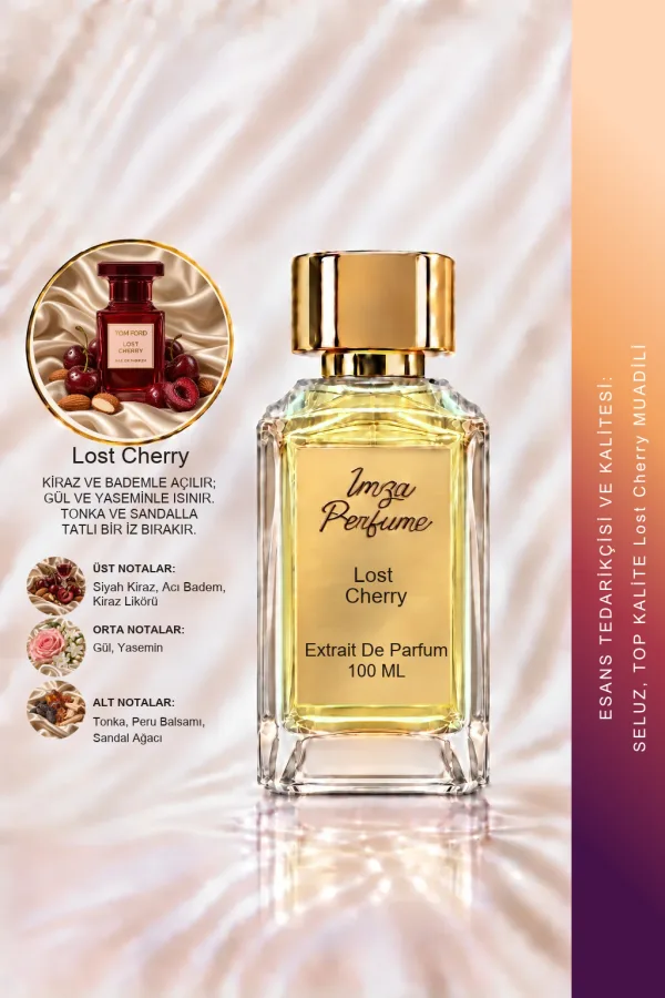 Tom Ford Lost Cherry Muadili | Vişne – Badem – Tonka – Vanilya | Tatlı ve Çekici Intense Kadın Extrait Parfüm