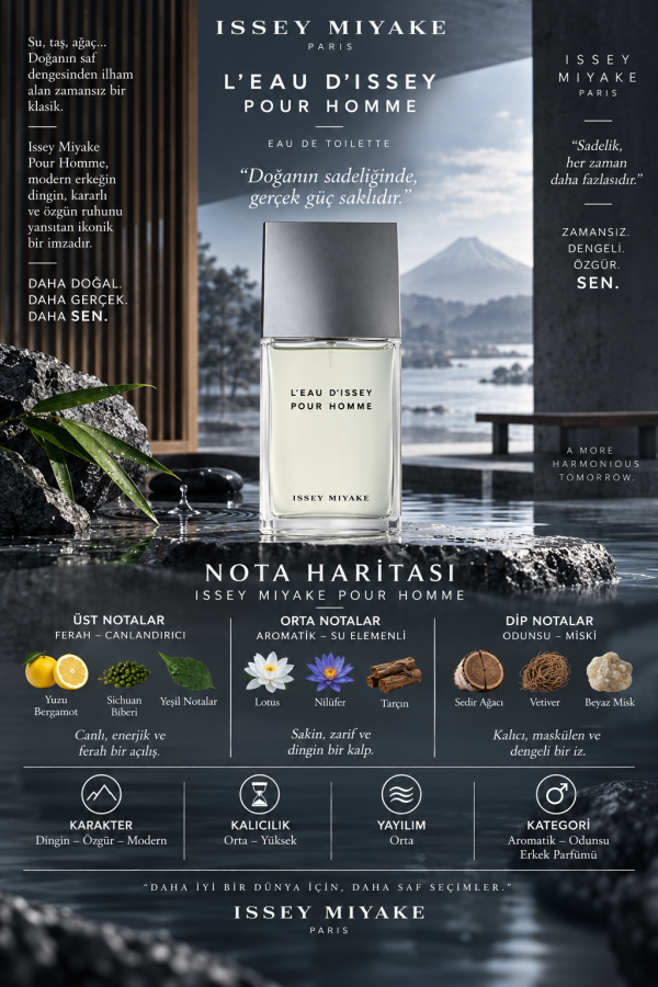 Issey Miyake Pour Homme Muadili Parfüm Esansı - Üretici MG