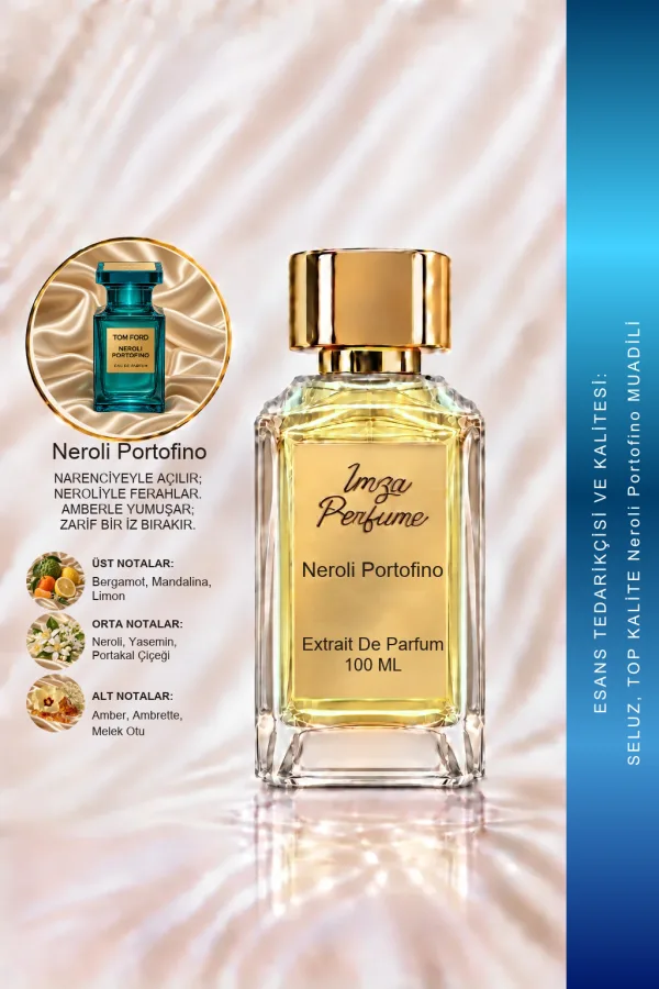 Neroli Portofino Muadili | Bergamot – Neroli – Portakal Çiçeği – Amber | Ferah ve Zarif Intense Unisex Extrait De Parfüm