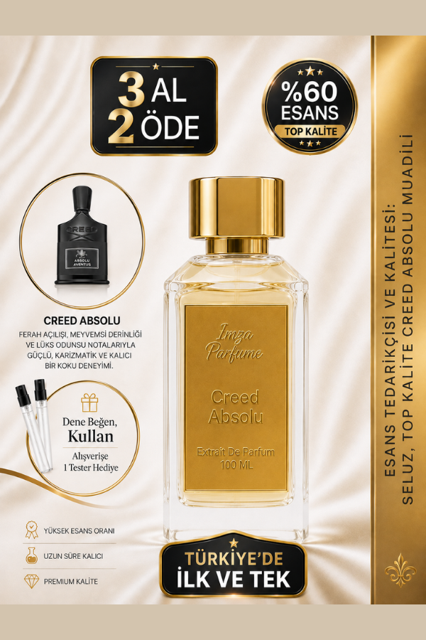 - Delux - Creed Millesime Aventus Absolu Muadili | Greyfurt – Siyah Frenk Üzümü – Ananas – Vetiver | Güçlü ve Karizmatik Intense Erkek Delux Parfüm