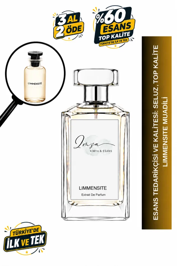 - Delux - Limmensite | Greyfurt - Zencefil - Adaçayı - Amber | Temiz ve Fresh Intense Erkek Delux Parfüm
