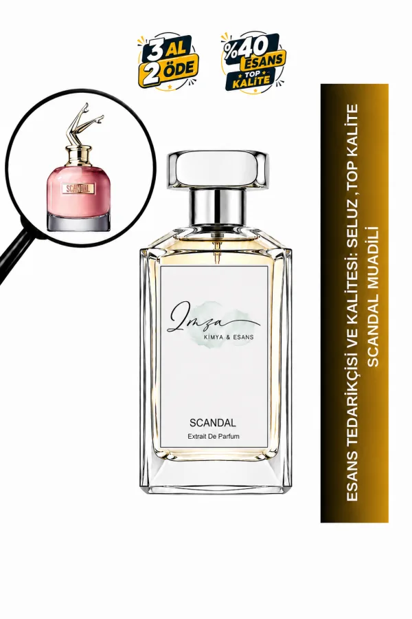 Scandal Muadili | Bal – Gardenya – Kan Portakalı – Paçuli | Baştan Çıkarıcı ve Çarpıcı Kadın Extrait Parfüm