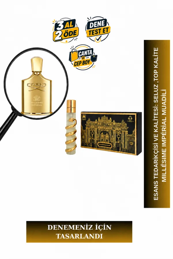 Millesime Imperial Muadili Tanışma | Bergamot - Deniz Notaları - İris - Misk | Ferah ve Prestijli Unisex Extrait De Parfum