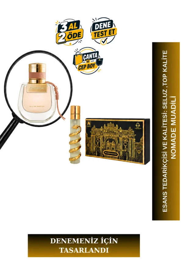 Nomade Muadili Tanışma | Gül - Şeftali - Sandal - Amber | Keskin ve Aromatik Kadın Extrait De Parfum