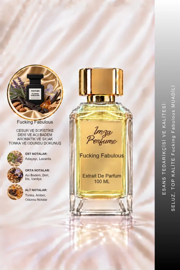 Fucking Fabulous Muadili | Deri – Acı Badem – Tonka – Vanilya | Yoğun ve Çarpıcı Unisex Extrait De Parfum