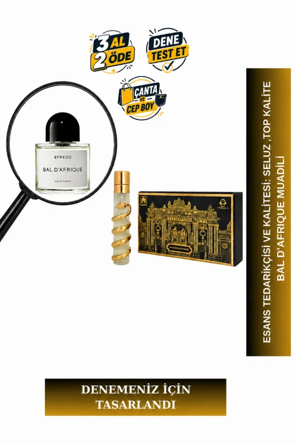 Bal d’Afrique Muadili Tanışma | Bergamot – Afrika Kadife Çiçeği – Menekşe – Vetiver | Çiçeksi Odunsu Unisex Extrait De Parfum
