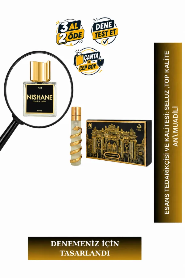 Ani Muadili Tanışma | Bergamot – Mavi Zencefil – Vanilya – Benzoin | Baharatlı Vanilyalı Unisex Extrait De Parfum